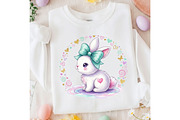 Pink Hand Drawn Coquette Bunny Png, an Illustration by Designking (Thumbnail 1 of 5)
