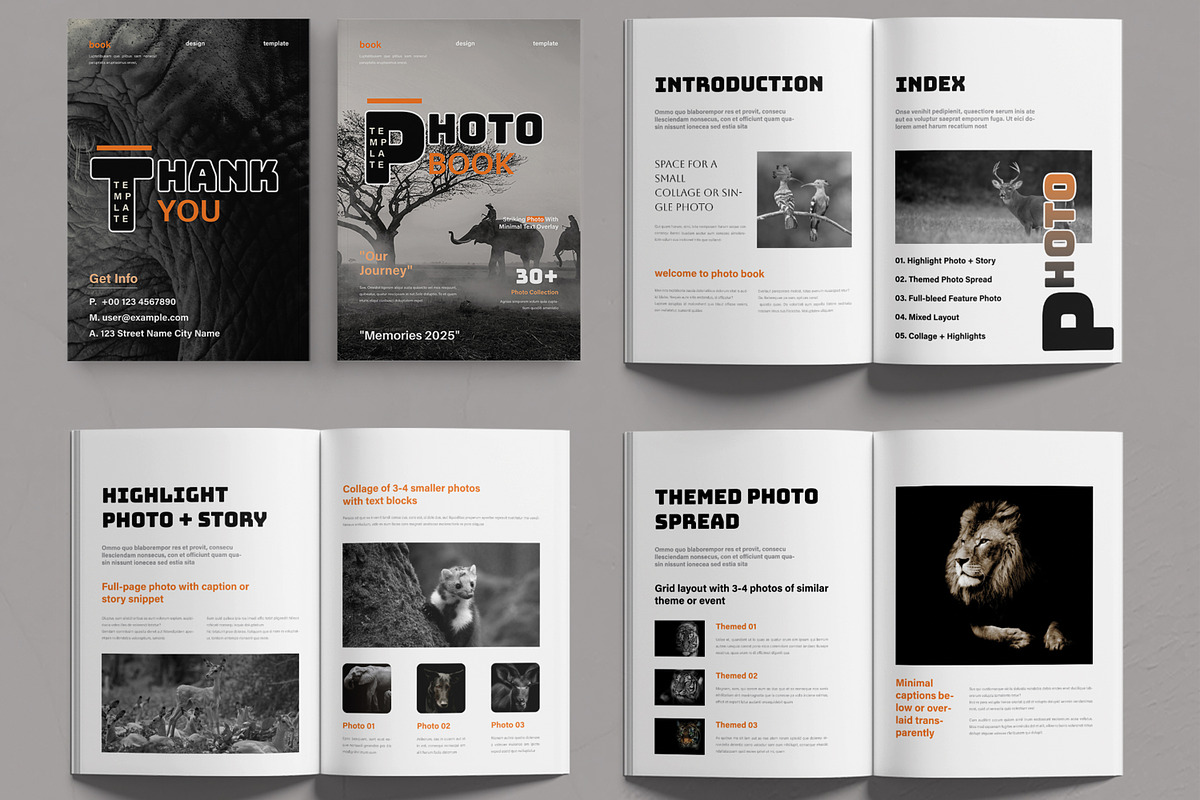 Modern Photography Album Design, a Brochure Template by MightyDesign (Photo 2 of 6)