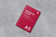 Notebook Cover Mockup, a Product Mockup by xavier_studio (Thumbnail 2 of 5)