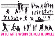 Multi Sport Silhouette Set, an Illustration by musafir_fashion (Thumbnail 1 of 19)