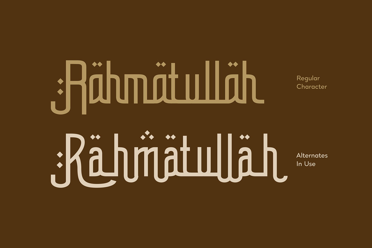 Korimmah - Arabic Style Typeface, a Font by Imoodev (Photo 2 of 5)