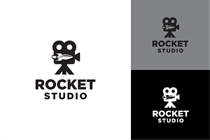 Rocket Studio Logo, a Design Template by zaqilogo