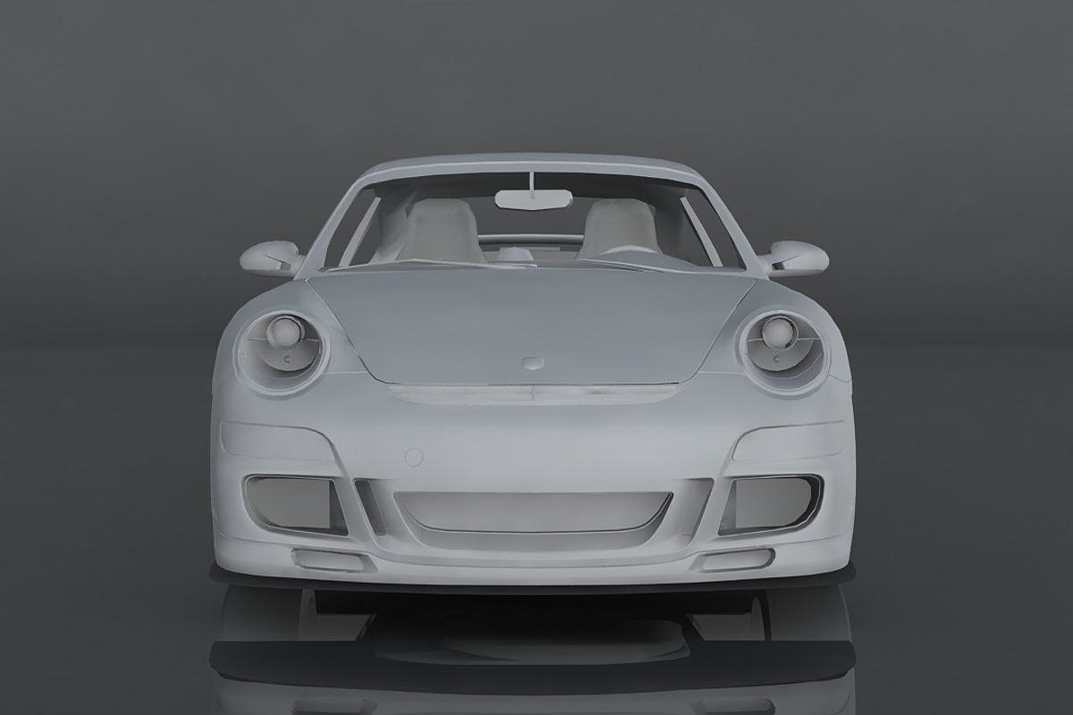 Porsche 911 GT3 997, a Cars & Vehicle 3D Model by valtriiu (Photo 11 of 12)