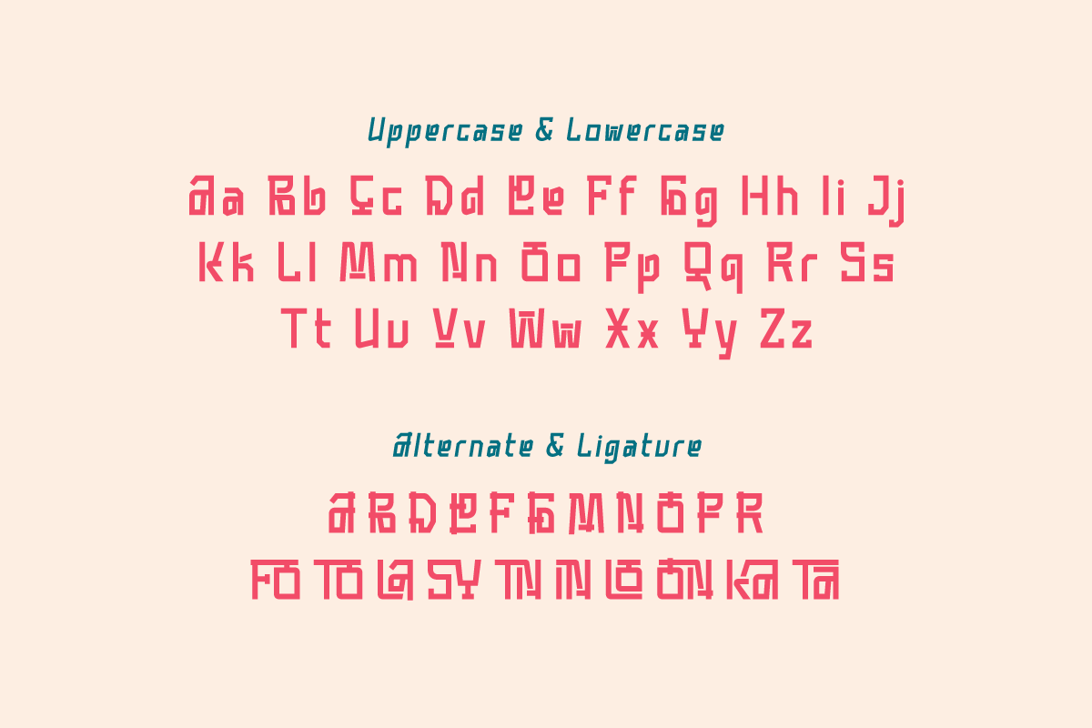 Moncbla - Korean Style Font, a Handwritten Font by twinstd (Photo 8 of 10)