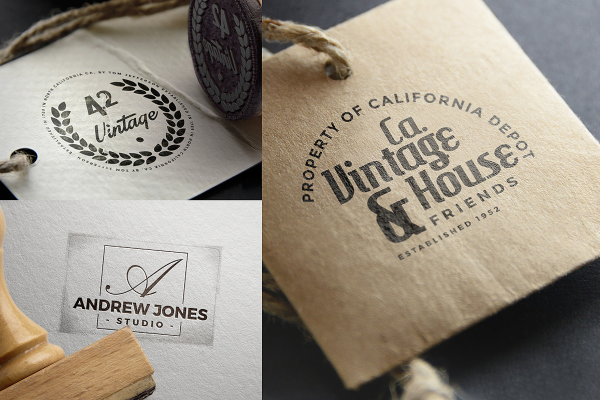 Vintage Logos and Badges Set 6, a Branding & Logo Template by Graphicdome (Photo 5 of 5)