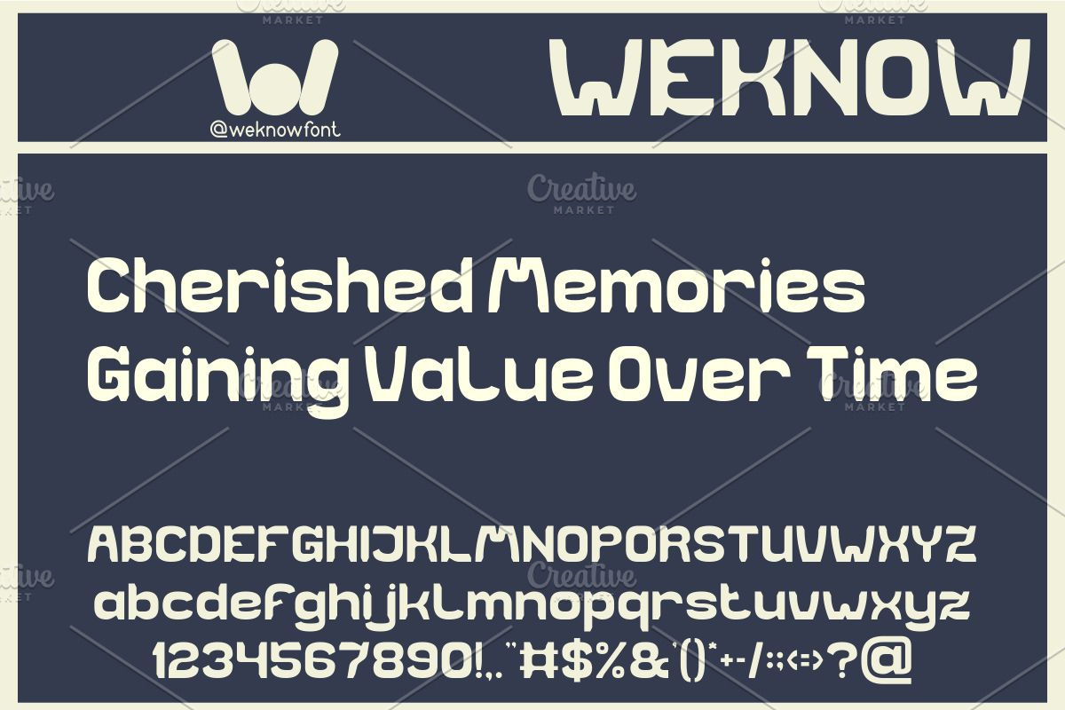 Light Years font, a Font by weknow (Photo 3 of 8)