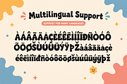 Popkin Splash - Modern Kids Font, a Handwritten Font by overlaytemplates (Thumbnail 5 of 5)