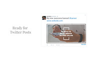 Twitter Social Media Pack, a Social Media Template by Web Donut (Thumbnail 4 of 6)
