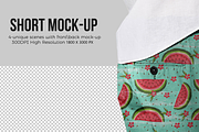 Short Mock-up, a Bottom Mockup by Mock-up Store (Thumbnail 5 of 7)
