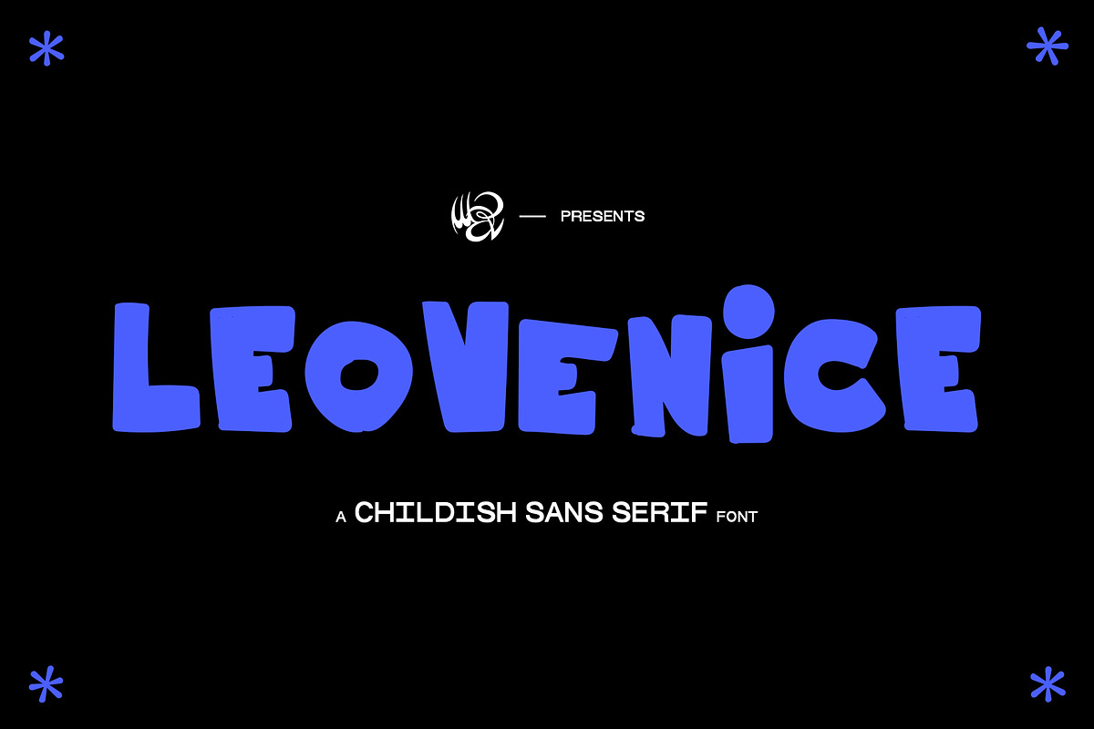 LEOvenice childish sans serif font, a Sans Serif Font by MDP TYPEFACES (Photo 1 of 6)