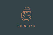 Lion Shield logo, a Branding & Logo Template by Nues Design (Thumbnail 1 of 4)