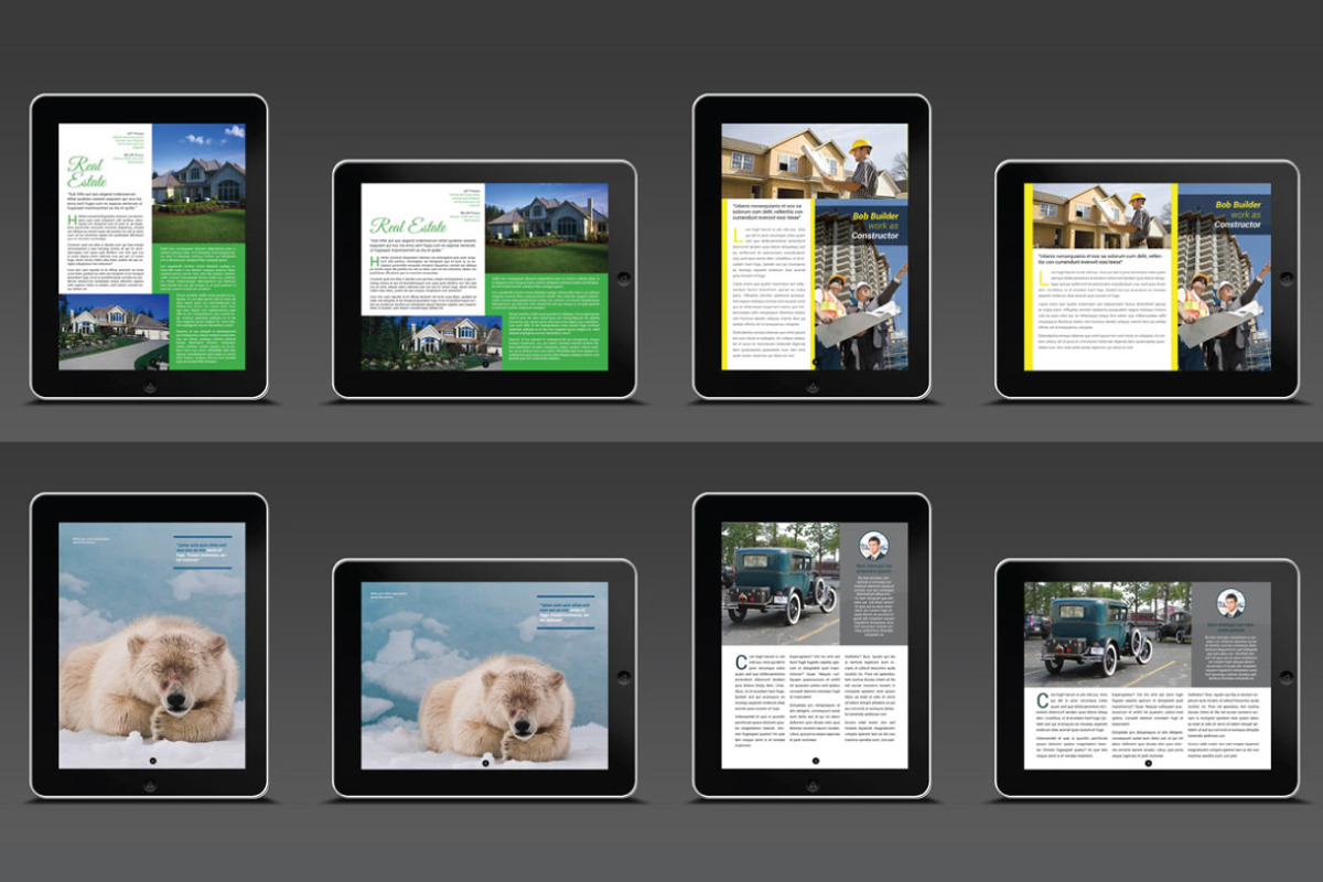 Multipurpose Digital Magazine, a Magazine Template by voryu (Photo 5 of 10)