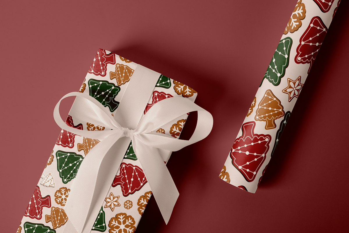 Christmas Ginger Illustration Set, a Seasonal Illustration by Kohesif Studio (Photo 9 of 11)