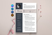 Resume, a Resume Template by DesignDevisers (Thumbnail 1 of 10)