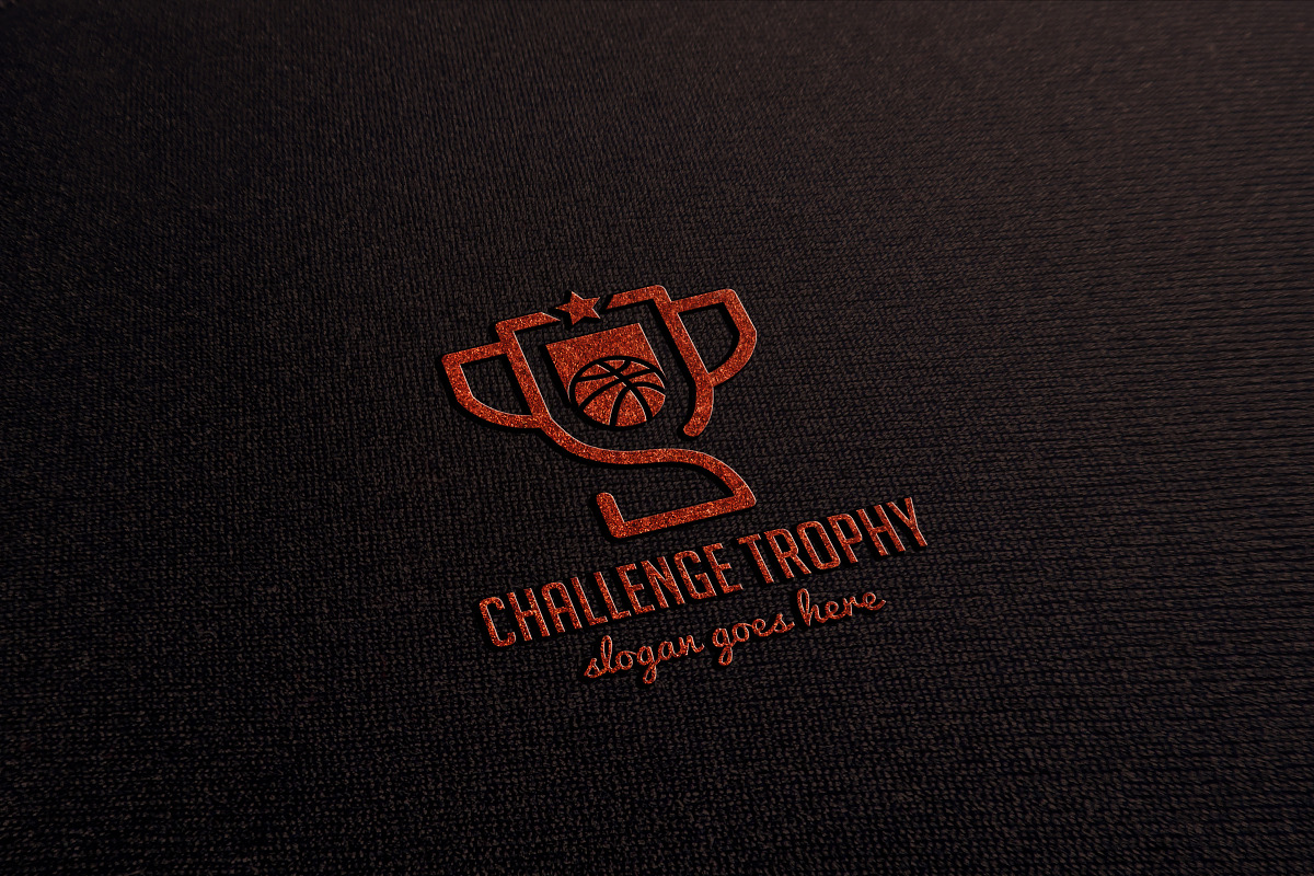Basketball Challenge Trophy Logo, a Branding & Logo Template by GladicMonster (Photo 4 of 10)
