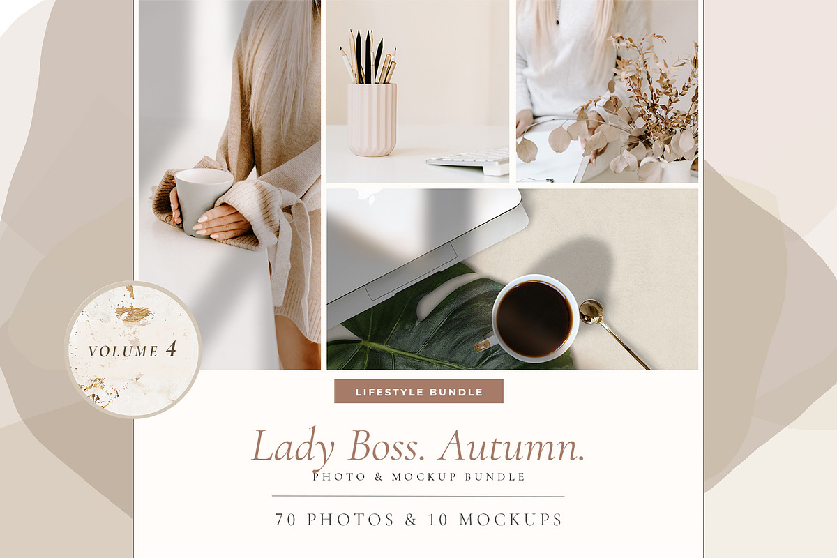 LADY BOSS. MEGA BUNDLE!, a Social Media Template by OntheMoon (Photo 5 of 16)