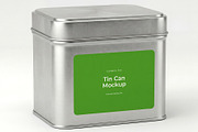 Metal Tin Can Mockup Bundle, a Packaging Mockup by graphypix (Thumbnail 12 of 14)