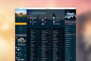 Music Web, a Websites & App Template by ALEX BENDER UI STORE (Thumbnail 3 of 5)
