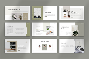 Sollarine Powerpoint Template