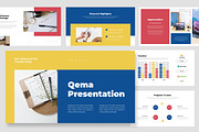 Qema : Startup Plan Google Slides, a Presentation Template by Punkl Camp (Thumbnail 1 of 16)