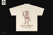 cowboy alien t-shirt design, a Graphic by shaondesigns (Thumbnail 4 of 4)