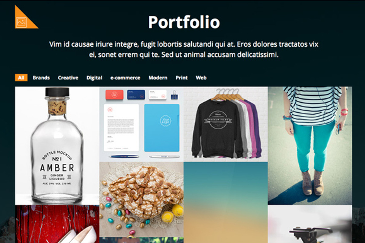 Flaunt - Parallax HTML5 Landing Page, an App Template by imithemes (Photo 4 of 4)