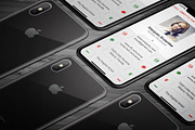 iPhone X Business Card, a Business Card Template by TheFeture (Thumbnail 4 of 6)