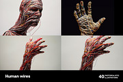Human Wires. 40 images, a Technology Illustration by Handmadefont (Thumbnail 4 of 11)