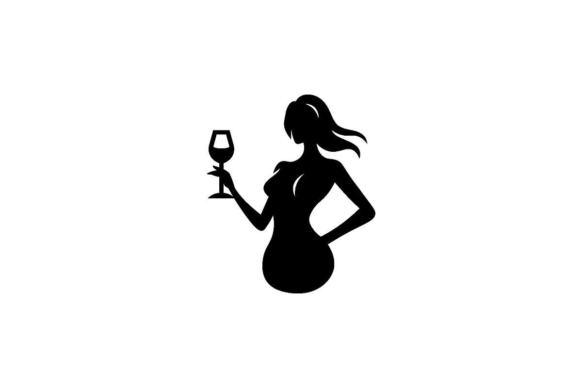 Elegant Lady Wine Logo, a Branding & Logo Template by Luxury Logos (Photo 3 of 4)
