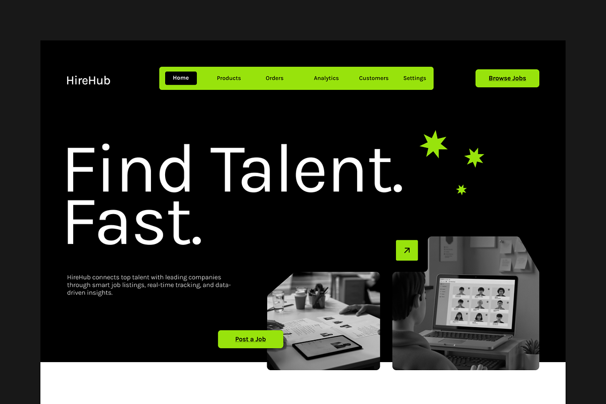 Figma Job Recruitment Platform, a Websites & App Template by Musara (Photo 3 of 6)