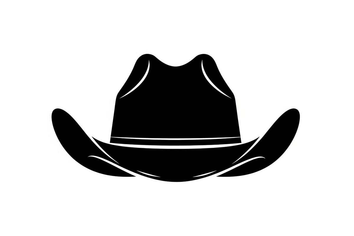 Minimal Cowboy Hat Silhouette Bundle, an Illustration by Designs_River (Photo 39 of 51)