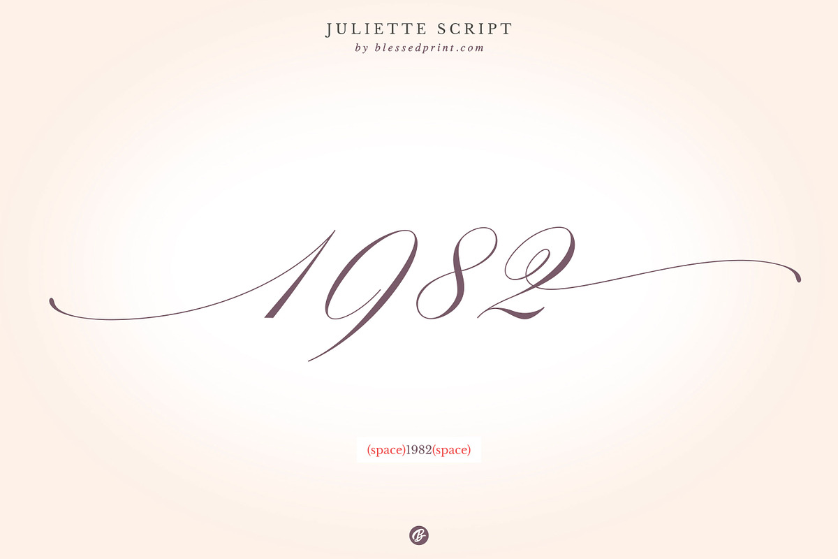 Juliette – Romantic Wedding Script, a Script Font by Blessed Print (Photo 13 of 34)