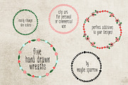 Organic Wreaths and Laurels, an Illustration by Maybe Sparrow Designs (Thumbnail 1 of 3)