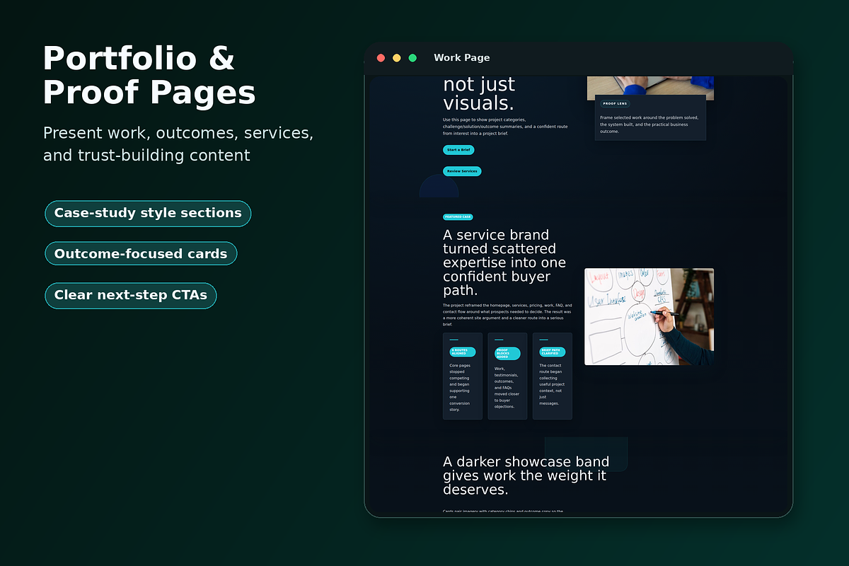 Northstar Studio WordPress Kit, a WordPress Template by Fixstable Studio (Photo 7 of 9)