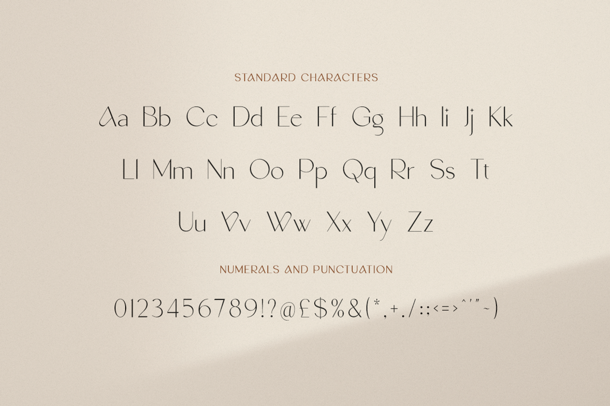 Longevity - Modern Stylish, a Sans Serif Font by RockboyStd (Photo 9 of 12)