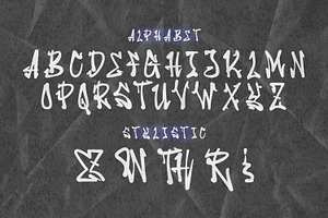 Rezithon Graffiti Display Font