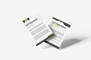 Letterhead Mockup, a Product Mockup by bimockup (Thumbnail 5 of 6)