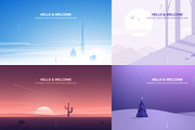 Set of Landscape Illustrations, an Illustration by Librebird (Thumbnail 4 of 6)