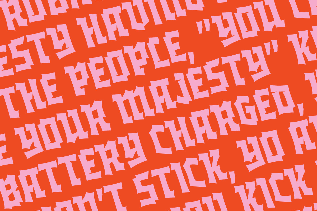 Grave Digger, a Blackletter Font by Price Foundry (Photo 13 of 23)