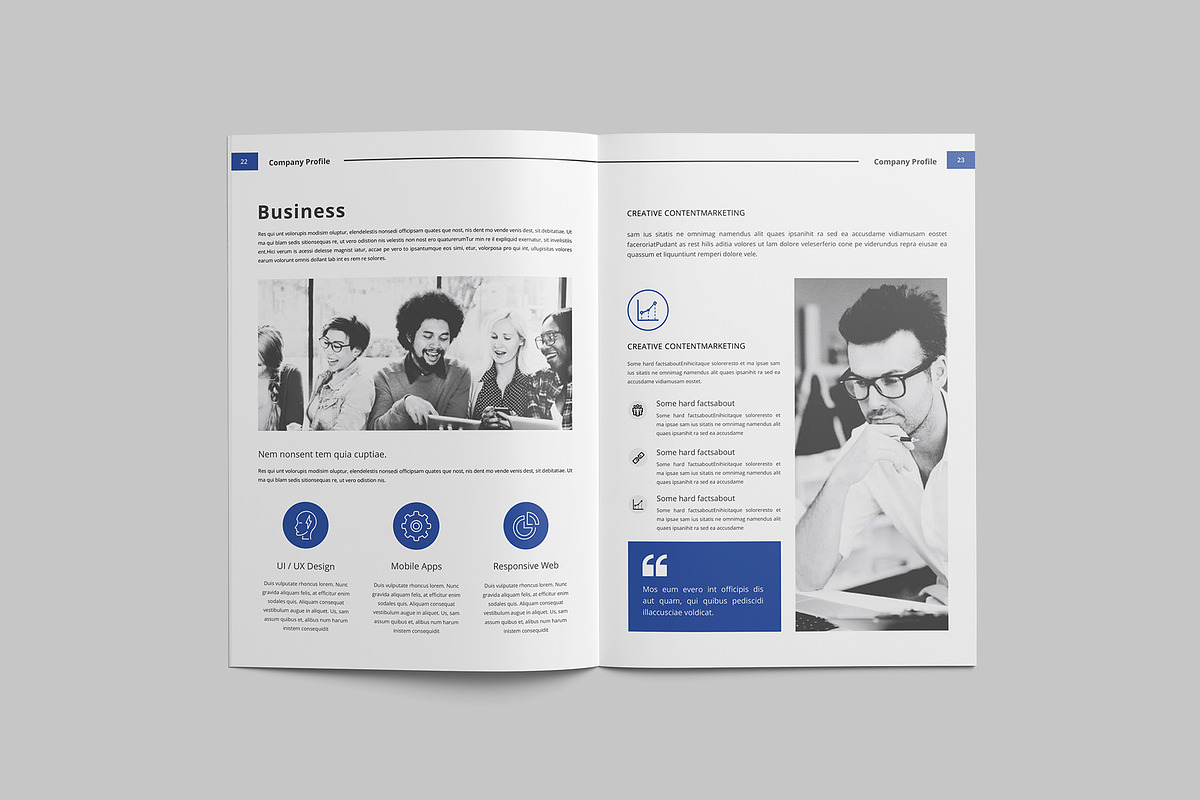 Corporate Brochure, a Brochure Template by Tanber Hossen (Photo 8 of 14)