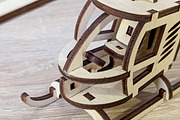 Helicopter - Laser Cut File, an Object Graphic by VectorPainter (Thumbnail 8 of 13)