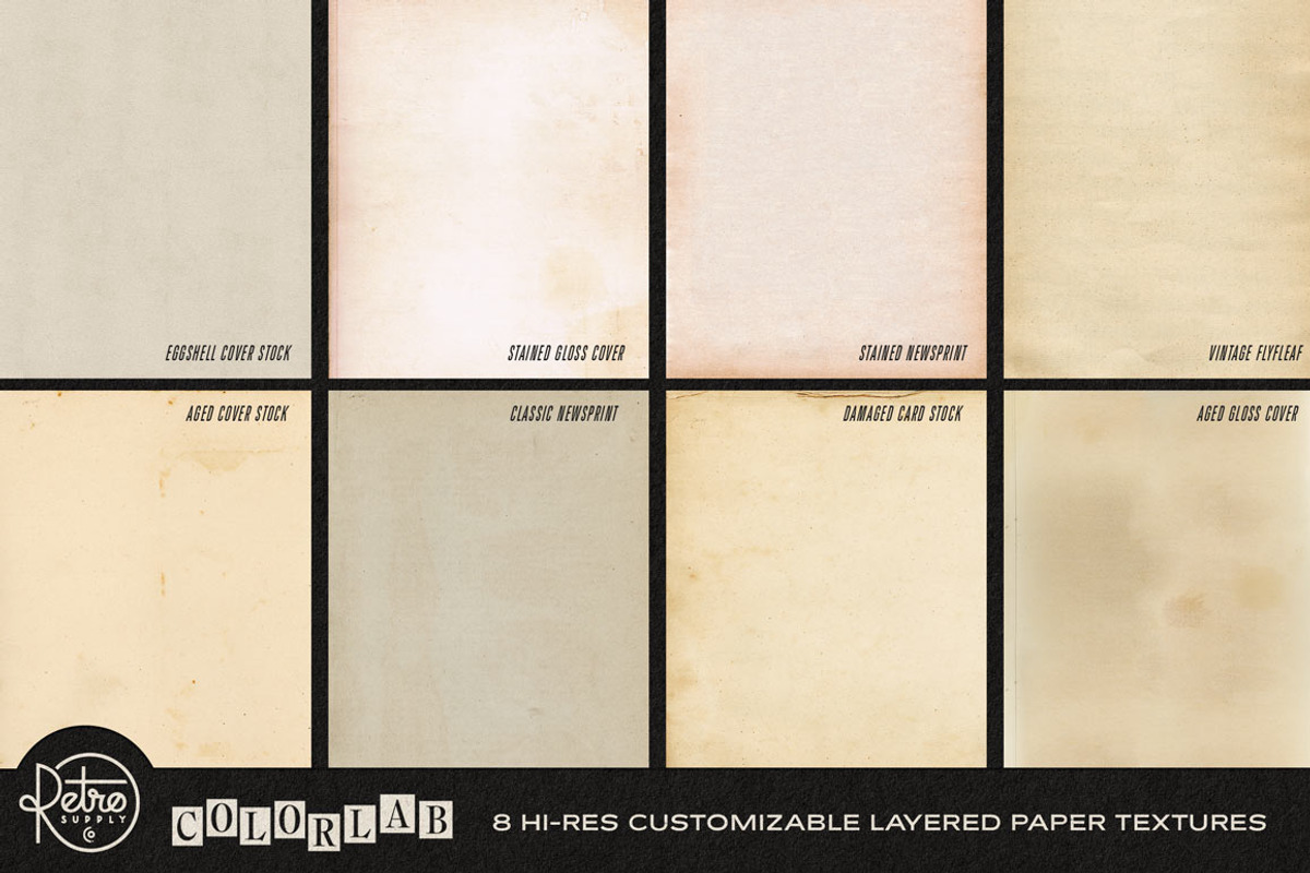 ColorLab Affinity Vintage Comic Kit, a Brush Add-On by RetroSupply Co. (Photo 8 of 12)