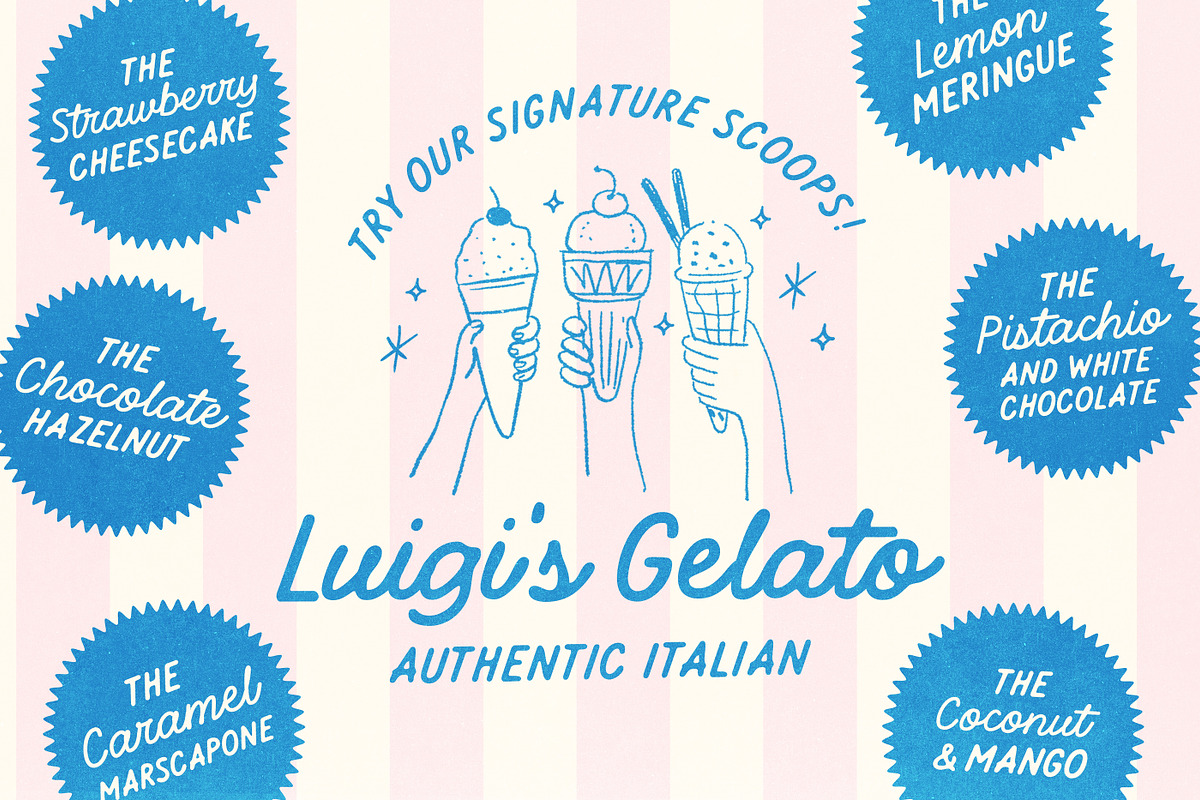 Nougatine Script Font Family, a Script Font by Nicky Laatz (Photo 13 of 23)