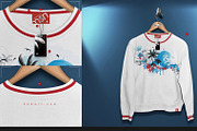 Hoodie / Blouse On 5 Stages Mock-up, a Hoody Mockup by Mocca Mockups Store (Thumbnail 9 of 69)
