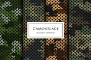 Camouflage net background set, a Pattern Graphic by ArchonDigitalShop (Thumbnail 2 of 7)