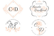 21 Retro Monograms & Logos, a Graphic by Arys Design (Thumbnail 3 of 28)