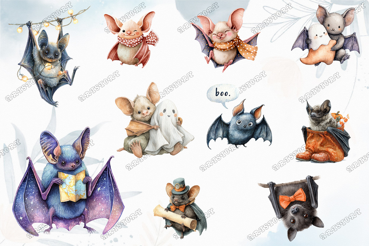 Quirky Halloween Funny Bat Sublimati, a Graphic by designcity5 (Photo 3 of 5)