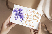 Watercolor Wisteria Garden Clipart, an Illustration by Libby Wishes (Thumbnail 3 of 7)