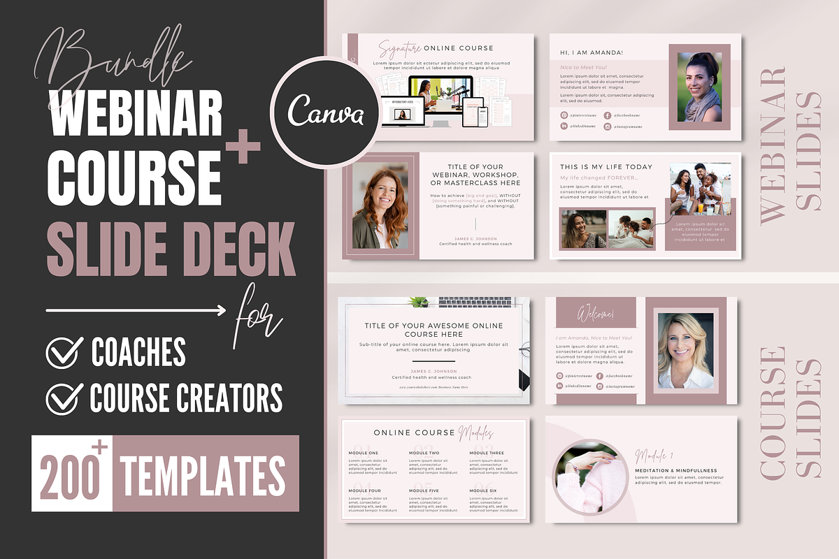 Coaching Business Templates - Canva, a Social Media Template by Designs by Darowan (Photo 6 of 10)
