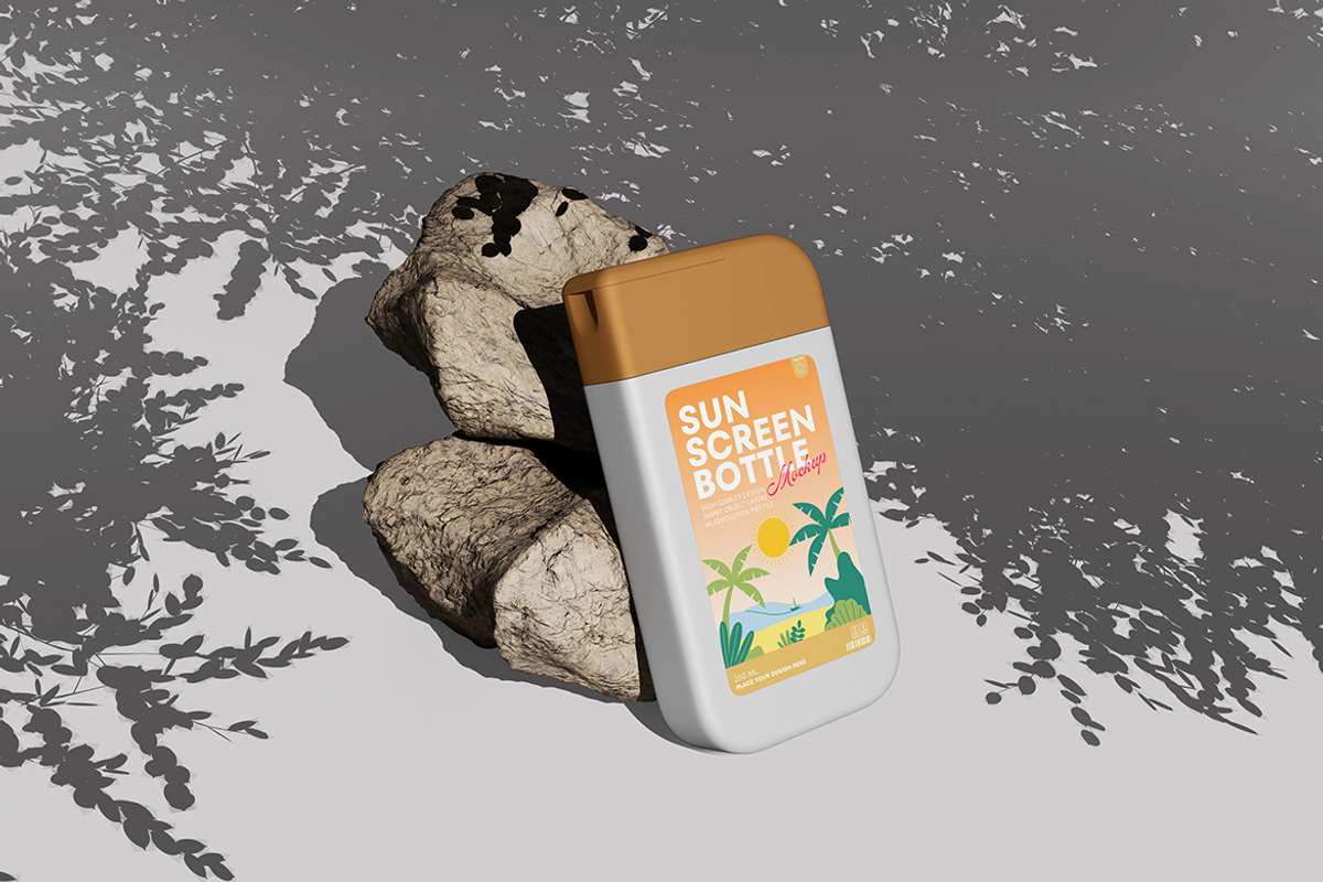 Professional Plastic Bottle Mockup, an Advertising Mockup by bimockup (Photo 3 of 6)
